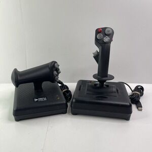 CH Products Fighterstick And Pro Throttle USB PTU996 FTRUSB Gaming Simulator